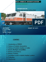 Electric Locomotive and Traction Installation: (A Central University)