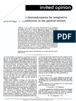 A Field and Circuit Thermodynamics For Integrative Physiology. To The General Notions