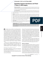 Distinguishing MR Imaging