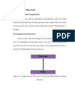 4.0 Organizational Plan 4.1 Type of Business Organization: Partners