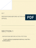 Rule 24: Depositions Before Action or Pending Appeal