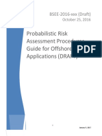 Probabilistic Risk Assessment Procedures Guide For Offshore Applications (DRAFT)