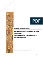 Actualizacion Diseños Curriculares Ee S e H PDF