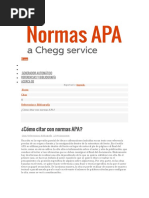 Normas APA - Como Referenciar