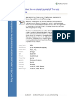 Respiration: International Journal of Thoracic Medicine