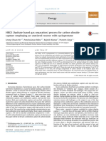 HBGS (Hydrate Based Gas Separation) Process For Carbon Dioxide Capture Employing An Unstirred Reactor With Cyclopentane