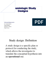 Epidemiology Lecture 1