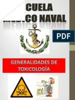 Generalidades de Toxicología PDF