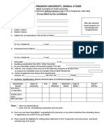 PH.D Form, 2017-18 - Direct Admission - 21 PDF