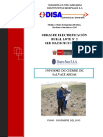 Informe de Cierre de Salvaguardas - SER MAZOCRUZ II ETAPA PDF