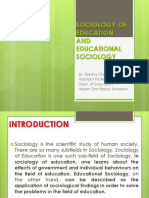 1549880857sociology of Education and Educational Sociology