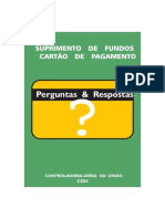 Suprimentos CPGF - Perguntas e Respostas CGU PDF