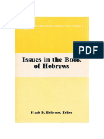 Holbrook, Frank B. Issues in The Book of Hebrews. DARCOM 4 (Hagerstown, MA. Review and Herald, 1989) PDF