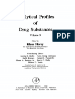 (Analytical Profiles of Drug Substances 9) Klaus Florey (Eds.) - Academic Press (1981) PDF