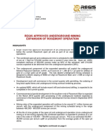 RRL Investment Decision Rosemont UG August 2018