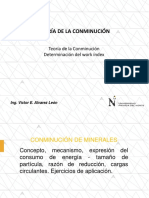 Sesion 7 - Conminucion y Work Index