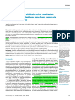 Evaluación Del Control Inhibitorio Verbal Con El Test de Stroop en Primeros Episodios de Psicosis