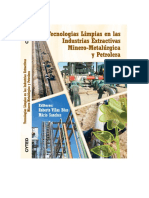 Tecnologias Limpias en Las Industrias Extractivas Minero Metalurgica y Petrolera - R Villas & M Sanchez PDF