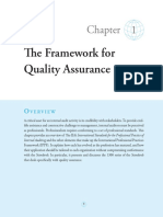 Framework of Quality Assurance 18 PDF