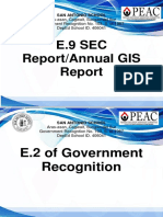 E.9 Sec Report/Annual GIS: E.2 of Government Recognition