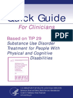 Substance Use Treatment Phisical Disabilities