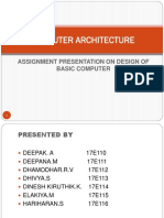 Design of Basic Computer