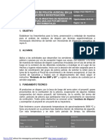 Toma y Manejo de Muestras de Residuos de Disparos PJIC-TRD