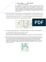 Lista 1 - Fluidos - Física 2