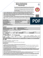 Irctcs E-Ticketing Service Electronic Reservation Slip (Personal User)