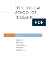 Teleological School of Thought - FINAL