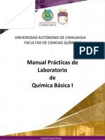 Manual de Prácticas de Química Básica I