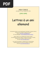 Lettres Ami Allemand