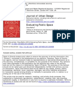 VIKAS METHA Evaluating Public Space PDF