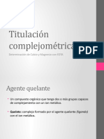 Titulación Complejométrica 2015