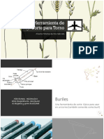 Herramienta de Corte para Torno