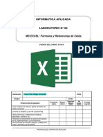 Lab02 - Fórmulas y Referencia de Celda Diego Llave Chilo