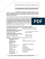 Impreso ACTA DE ACUERDO DE SUSPENSION DE EJECUCION DE OBRA