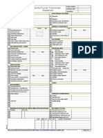 Delta P Level Transmitter Datasheet: TAG Number Service