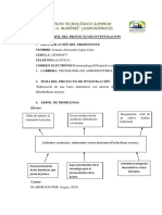 PERFIL DEL PROYECTO DE INVESTIGACIÓN de La Jicama