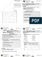 1fichas Lectura y Escritura 1º Básico