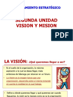 Segunda Unidad Mision y Vision