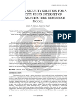 Smartie: A Security Solution For A Smart City Using Internet of Things - Architecture Reference Model