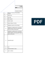 1 Design Code: Loading Considerations SR No Description