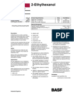 2 Ethhexanol Specifications