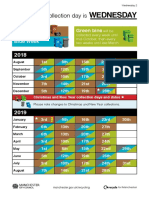 Manchester Bin Collection Calendar