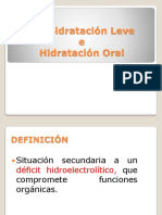 Deshidratación Leve