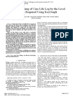 Text Data Mining of Care Life Log by The Level of Care Required Using Key Graph