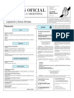 Boletín Oficial 2.010-10-29