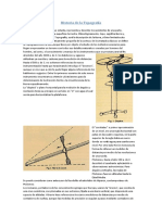 Historia de La Topografía