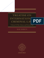 Treatise On International Criminal Law (Vol. II) The Crimes and Sentencing-Oxford University Press (2014), Kai Ambos PDF